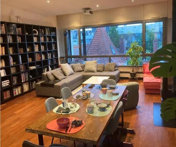 Maison de ville – Rennes Saint-Hélier, volumes et jardin