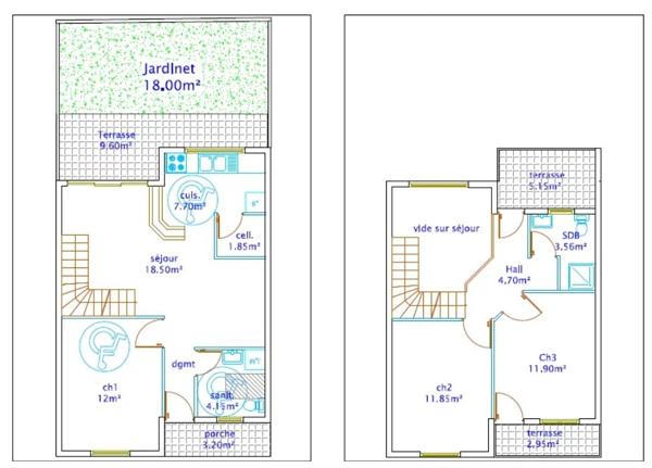 MAISON DE VILLE DUPLEX T4 CAYENNE - World Invest Patrimoine