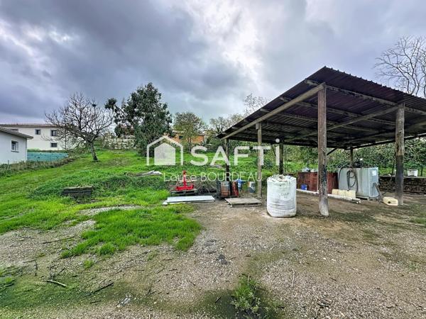 Terrain constructible de 722m² à VACQUIERS