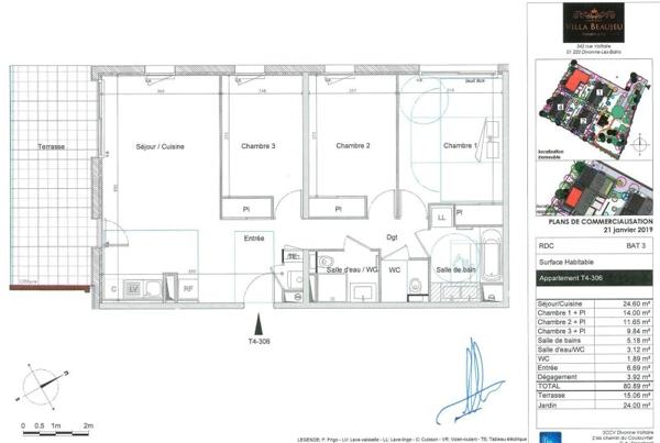 Vente / Appartement T4 à Divonne-les-Bains (01220)