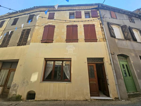 Eauze (32800) ENSEMBLE IMMOBILIER T8 - 204M² AVEC DEUX MAISONS INDEPENDANTES AVEC COUR INTERIEUR / EAUZE
