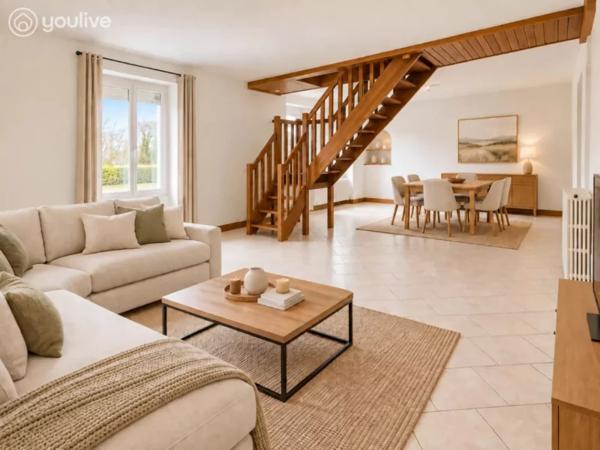 Maison de charme avec jardin sans vis-à-vis