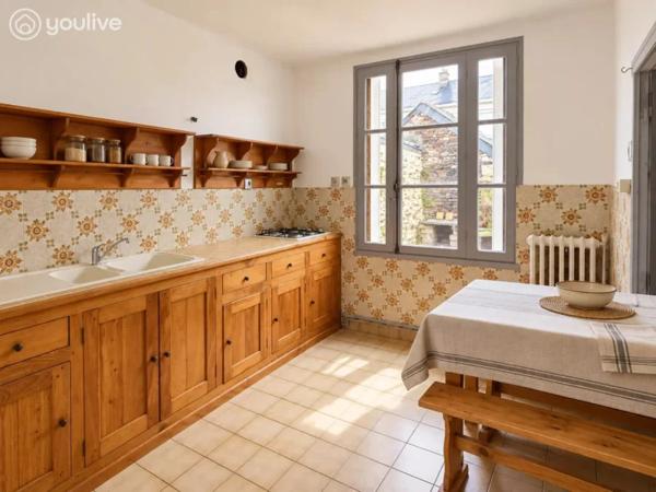 Maison de charme avec jardin sans vis-à-vis