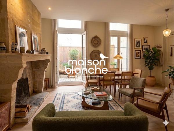BORDEAUX CHARTRONS / CITE MONDIALE : JOLI T2 DE 42.55m² ON TRES BON ETAT  AVEC TERRASSE DE 8m² AU CALME, ...