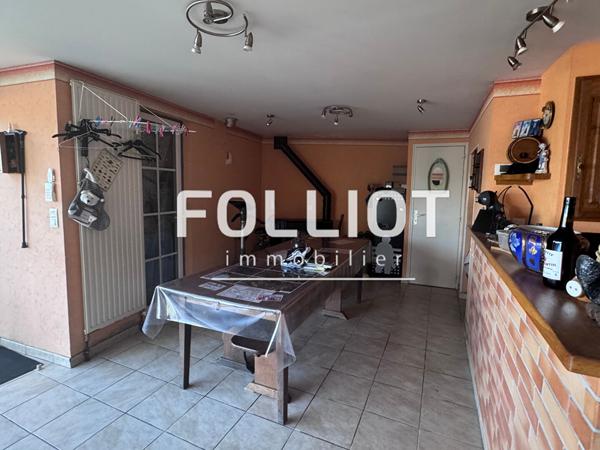 A VENDRE - Pirou Bourg - Ensemble de deux maisons et terrain constructible