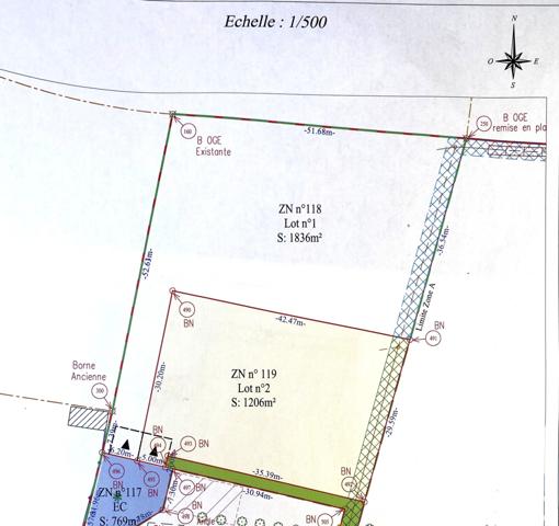 Terrain à vendre 1 836 m² Mauvezin