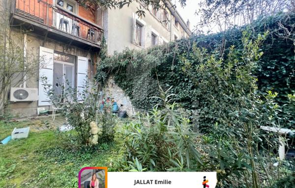 STUDIO GRENOBLE AVEC JARDIN ET CAVE