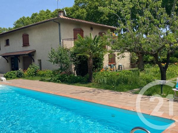 Maison à vendre  6 pièces - 248 m2 LACOURT ST PIERRE - 82