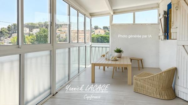 Maison familiale avec possibilité d'extension Deux logements , une seule acquisition : idéal famille ou investissement – Calme & Vue dégagée – Marseille 13e les mourets