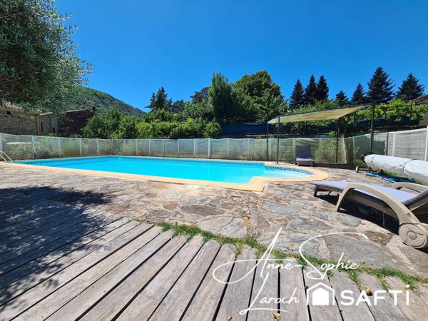 Maison de caractère avec piscine