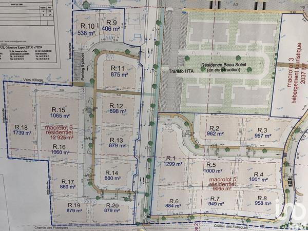 Land for sale 964 m² Tourbes