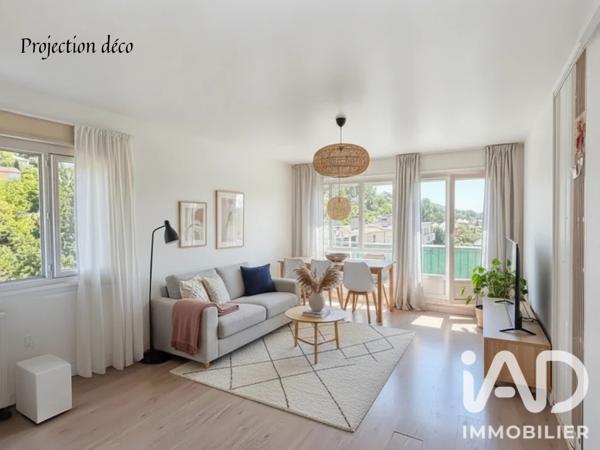 Appartement à vendre 3 pièces 66 m² Déville-lès-Rouen