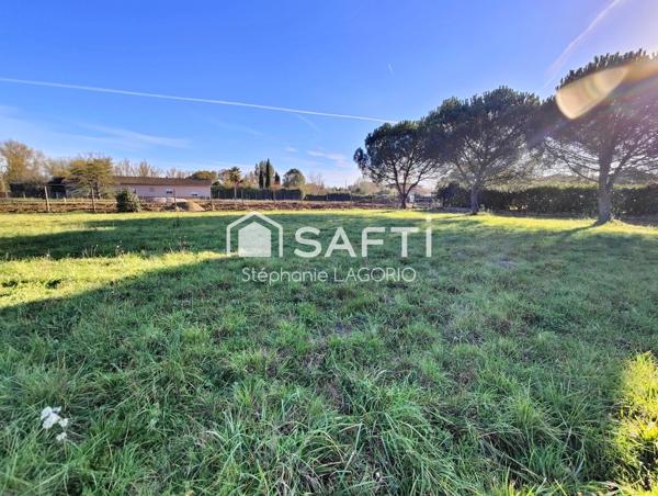 Terrain à bâtir de 928 m²- Rare en fond d’impasse