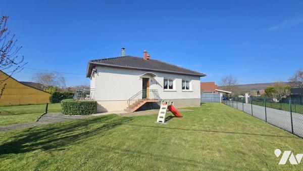 Maison 3 chambres, sur sous-sol complet sur terrain 859 m² 