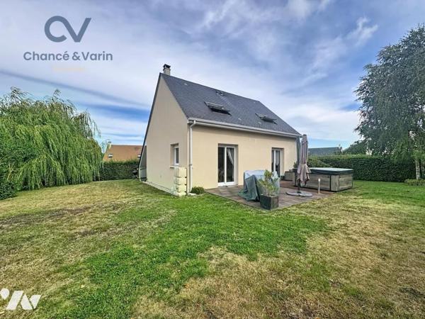 VILLERVILLE Sur les hauteurs Maison 4 chambres dont 1 au rez-de-chaussée ave salle d'eau