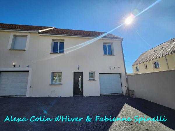 Pavillon mitoyen 3 chambres construction 2024