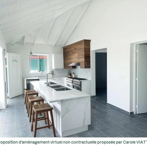 Maison neuve, 3 pièces, plain pied, à vendre SAINTE ANNE (971), GUADELOUPE, piscine et clôturée