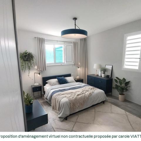 Maison neuve, 3 pièces, plain pied, à vendre SAINTE ANNE (971), GUADELOUPE, piscine et clôturée