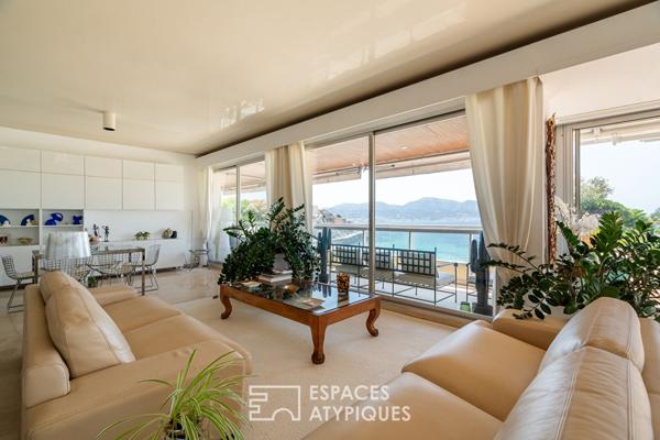 Dernier étage face à la mer – Jardin suspendu de 500 m² – Résidence de Prestige -Marseille