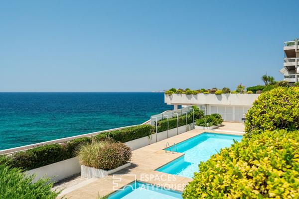Dernier étage face à la mer – Jardin suspendu de 500 m² – Résidence de Prestige -Marseille