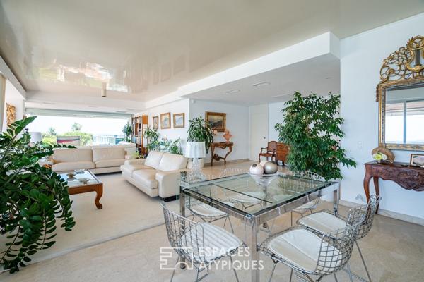 Dernier étage face à la mer – Jardin suspendu de 500 m² – Résidence de Prestige -Marseille