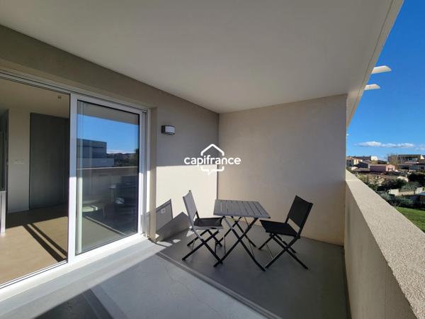 A VENDRE - Studio 24,80m² - Meublé - Terrasse - Place de parking - Résidence de tourisme, SERIGNAN (34)
