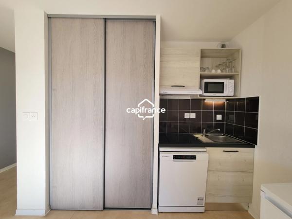 A VENDRE - Studio 24,80m² - Meublé - Terrasse - Place de parking - Résidence de tourisme, SERIGNAN (34)