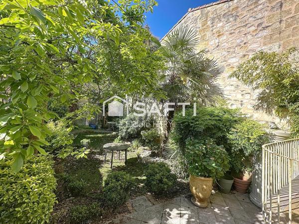 BORDEAUX CENTRE – Secteur Fondaudège – Immeuble en pierre avec jardin