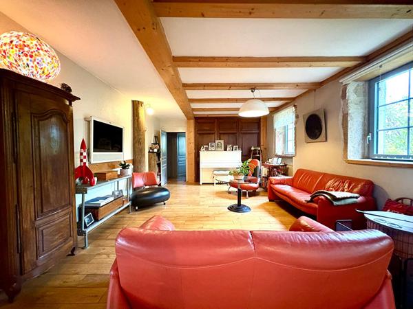 Moulin de caractère avec sa garçonnière et ses dépendances sur plus de 2 hectares en plein coeur de Saint-Amour