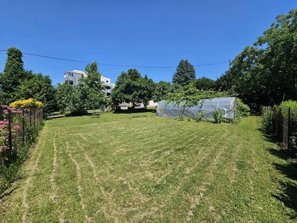 Terrain constructible à acheter – Annemasse (74100) – 307 m² – Projet maison mitoyenne