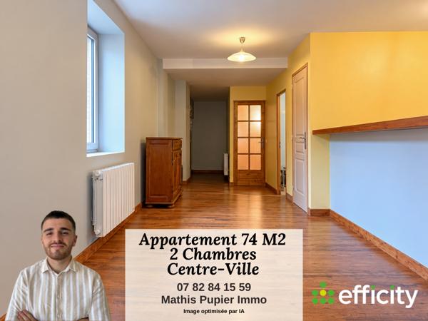 Appartement
         3 pièces
        - 74 m² Exclusivité 79 000 €*