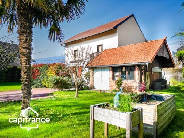 Maison à vendre 5 pièces, 115 m2 ,3 ch, dependance,sur terrain 600 m2 AIX LES BAINS (73) quartier ST SIGISMOND