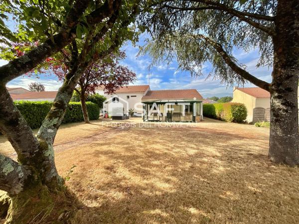 Maison familiale de 95 m², 3 chambres et un bureau sur un terrain de 950 m²