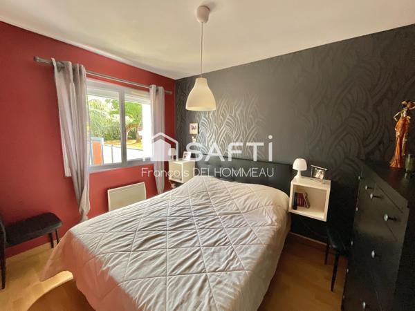 Maison familiale de 95 m², 3 chambres et un bureau sur un terrain de 950 m²