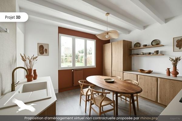 Maison à vendre |  La Couronne |  3 pièces | 90 m²