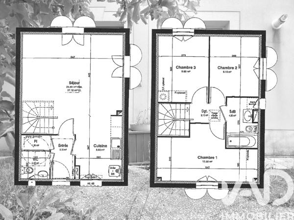 Maison à vendre 4 pièces 81 m² Ballainvilliers