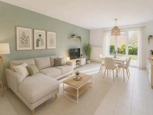 Appartement à vendre 4 pièces 81m² Erquinghem-Lys (59193)