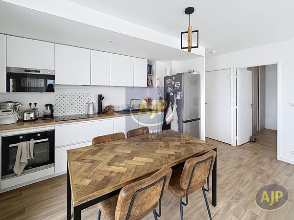 Appartement à louer Rennes : 3 pièces, 66m² avec 2 chambre(s) à 1 300€ - AJP Immobilier Rennes Est