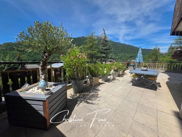 BRIANCON-SERRE CHEVALIER T3 AVEC TERRASSE DE 100M²