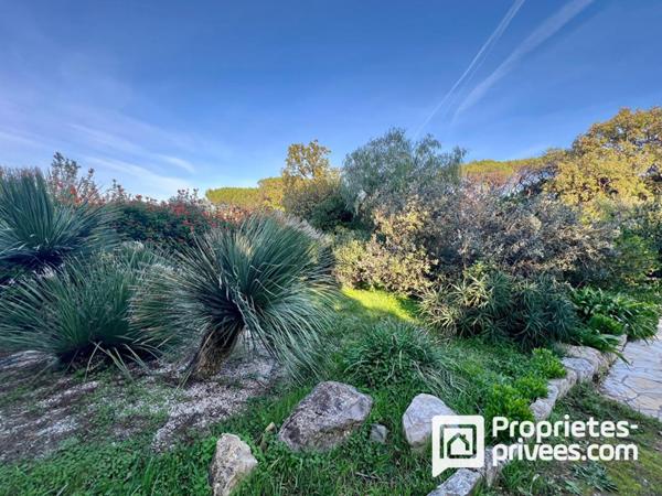 Villa avec jardin, garage, piscine et dépendance à Sainte Maxime