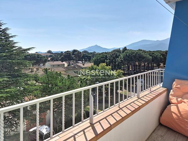 Appartement T2 cabine de 30 m² avec extérieur et entièrement meublé