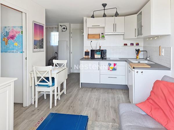 Appartement T2 cabine de 30 m² avec extérieur et entièrement meublé