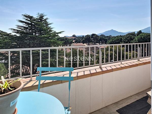 Appartement T2 cabine de 30 m² avec extérieur et entièrement meublé