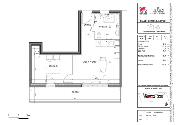 Appartement T2