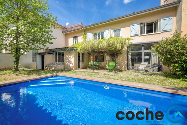Lyon (69003) Exclusivité Lyon 3 Montchat, maison familiale face au parc Bazin