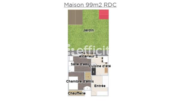 Maison 5 pièces - 100 m²
