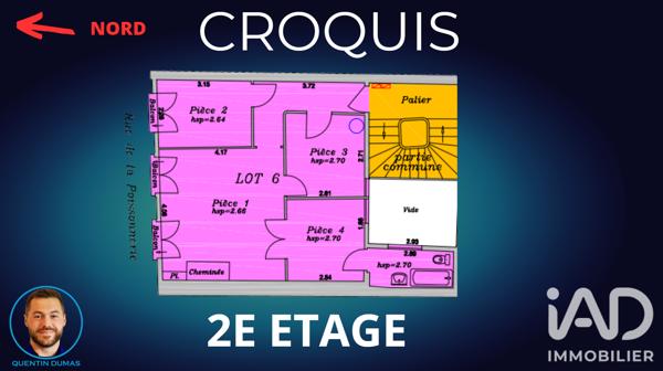 Appartement à vendre 2 pièces 48 m² Bayonne