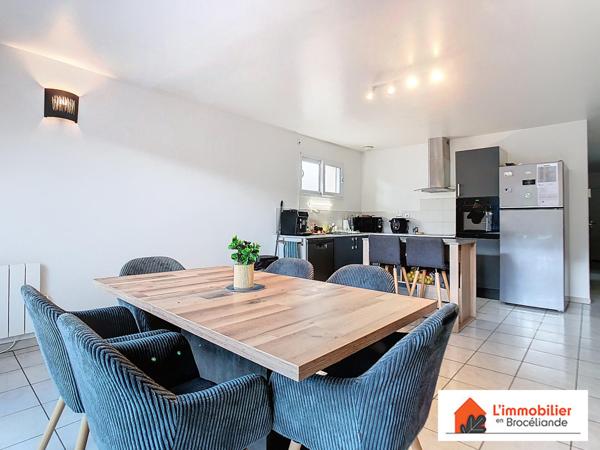 Maison de plain-pied dans le bourg de à Plélan-Le-Grand