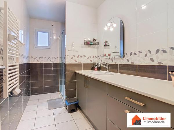 Maison de plain-pied dans le bourg de à Plélan-Le-Grand