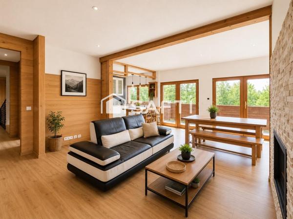 Rare à Villard-de-Lans – Superbe T4 de 85 m² avec jardin privatif de 300 m², balcon, vue montagne, à 5mn du centre